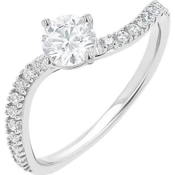 Prsten Atypický zásnubní prsten s diamantem Elise