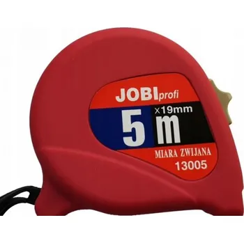 metr Svinovací metr pogumovaný 5 m / 19 mm JOBI