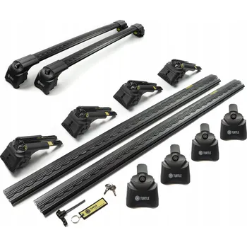 Příčník na automobil Střešní nosič na podélné nosiče pro TOYOTA LAND CRUISER V8 J200 2008-2020