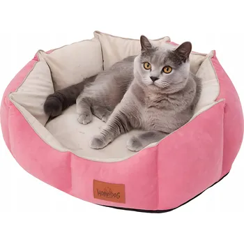 Pelíšek pro psa Pelíšek pro kočky s měkkým vnitřkem Pohovka s odnímatelným potahem 53x45 cm