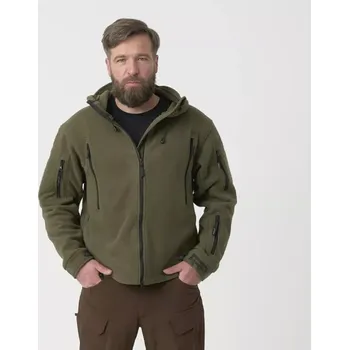 Pánská mikina Helikon-Tex Fleecová mikina Patriot (Double fleece) Helikon-Tex® Barva: Olivová, Velikost: XXL
