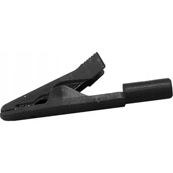 Elektrická zásuvka IZOLOVANÁ KROKOSVORKA ZÁSUVKA 2mm 6A 30V~/60V - ČERNÁ/BÍLÁ