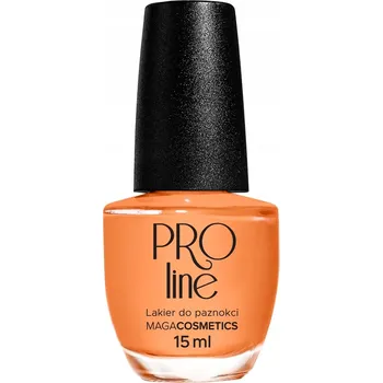 Lak na nehty Lak na nehty oranžový pastelový klasický Proline 089