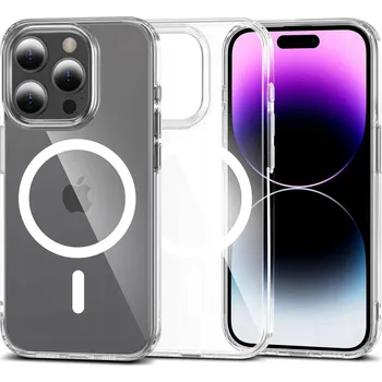 Pouzdro na mobilní telefon Průhledný Zadní Kryt Tech-protect pro Apple iPhone 15 Pro Max