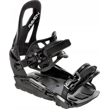 Vázání na snowboard Snowboardové vázání RAVEN S230 Black S/M