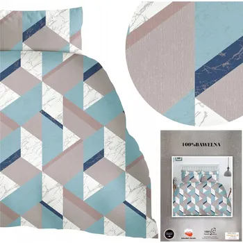 Povlečení Povlečení 140x200 Sada 2 díly Bavlněný satén Stylové Nita 05