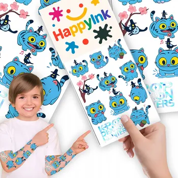 Odstranitelné tetování Smyvatelné tetování pro děti K-POP Demon Hunters Huntrix Bajka Derpy Derpi