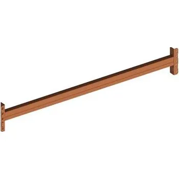 Dílenský regál META nástavec pro paletový regál, D 2700 mm, nosn. 1550 kg/pár