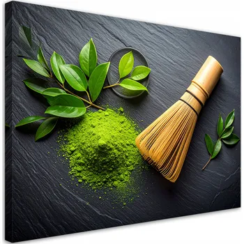 Obraz Obraz do kuchyně nebo baru, Matcha Zelený Čaj 90x60