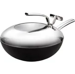 Wok PRESIDENT 30 cm, s poklicí