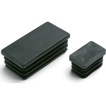 Stavební profil Ochranné ukončení jäklu obdélníkové polyethylenové čené A3PAR, 30mm x 40mm, GeTech A3PAR3040