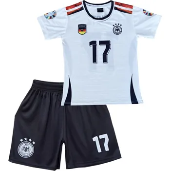 Fotbal Numberoplus Dětský Fotbalový dres Komplet Německo - Wirtz 17 (ME 2024) Velikost: 14 let ( vel.158)