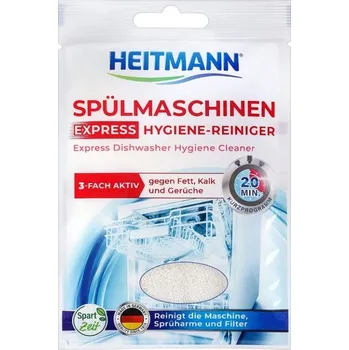 Mycí prostředek Heitmann Odvápňovač Čistič Prášek na Čištění myčky nádobí