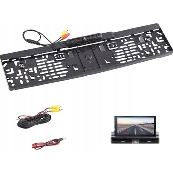 Couvací kamera automobilová rámu SPZ, 170° IR, noční, vodotěsná