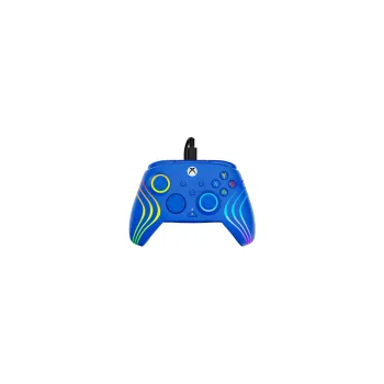 Gamepad Turtle Beach Afterglow Wave, RGB herní ovladač pro XBOX Series X/S, XBOX One, PC, modrá