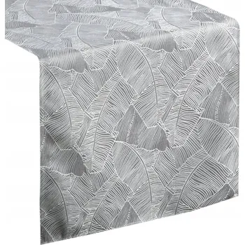 ubrus Stříbrný běhoun na stůl 140 x 40 cm