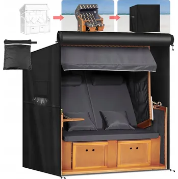 Zahradní lehátko Vodotěsný obal na plážové křeslo z tkaniny Oxford 420D