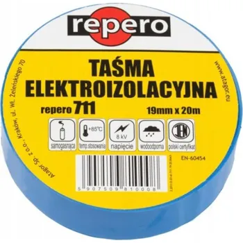 Izolační páska IZOLAČNÍ PÁSKA PVC Š=19mm D=20m MODRÁ ATAGOR