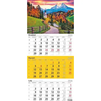 Obraz TRÍDÍLNÝ KALENDÁŘ 2024 NA ZEĎ T-106T-10