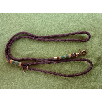 Vodítko pro psa Svět Tlapky Vodítko s rukojetí v barvě hnědé