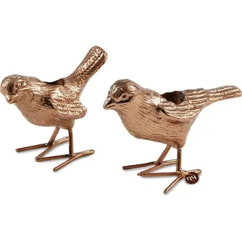 Svícen Sada svícnů Pols Potten flock of birds 12,5 x 5 x 7 cm 2-pack 390.225.209 oranžová 24X