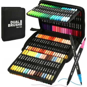 FIXY AKVARELOVÉ 120 POPISOVAČE FIXY OBOUSTRANNÉ VODNÍ SADA