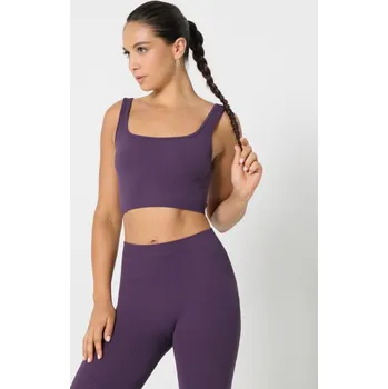 Sinsay - Sportovní top - tmavě fialová - 001HC-49X - 001HC-49X-M_L