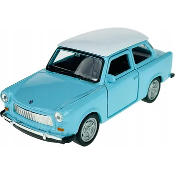 autíčko Model auta Welly Trabant 601 modrý 1:34