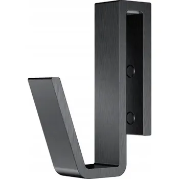 Držák na ručník EXCELLENT ORTIGO háček pro připevnění na sklo, grafit kartáčovaný