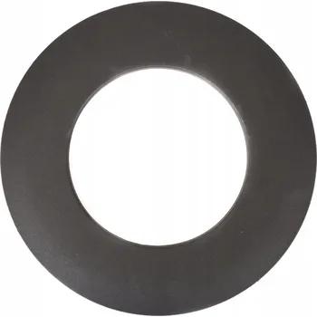 Kouřovod Černá žáruvzdorná rozeta pro komín trubka, koleno průměr 120 mm