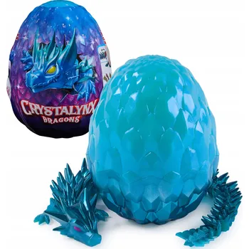 Figurka FIGURKA VEJCE DRAK CRYSTALYNX DRAGONS VAJÍČKO S PŘEKVAPENÍM SÉRIE 2