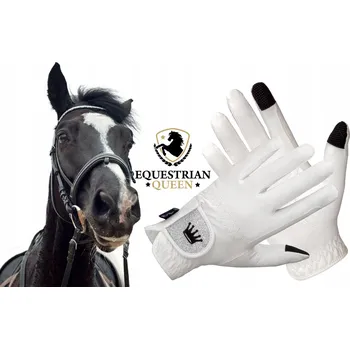 Rukavice Rukavice EQUESTRIAN QUEEN Bali protiskluzové
