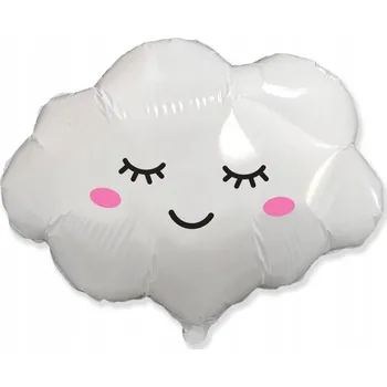 Balónek Fóliový balónek Godan obláček 61 cm bílý