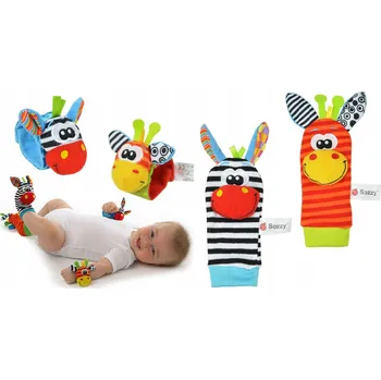 Chrastítko náramek na ručičky hračka pro miminka