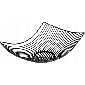 Obraz Kovový koš na ovoce černý