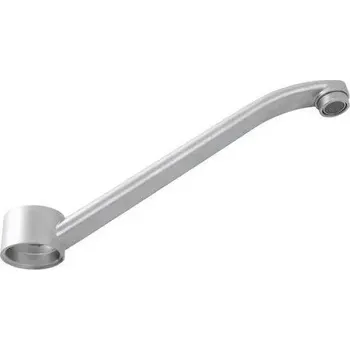 Vodovodní baterie Vanová baterie na okraj vany Balletto 81001, 81018 stříbrná