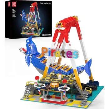 ostatní stavebnice Lebula Zábavní park s pirátskou lodí