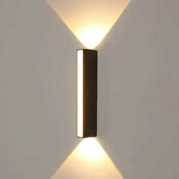 Venkovní osvětlení Zahradní nástěnné svítidlo Tealight bílé s integrovaným LED zdrojem 19 W