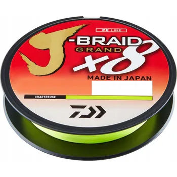 Šňůra Daiwa J-BRAID GRAND X8 0,16 mm x 270 m