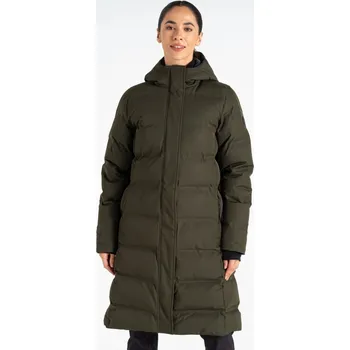 Dámský kabát Dámský zimní prošívaný kabát Dare2b WANDER khaki 36