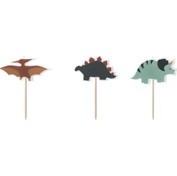 Dortová svíčka PartyDeco Svíčky dortové - Dinosauři