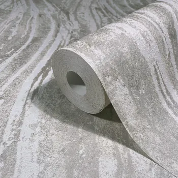 Tapeta Tapeta s vlnitou strukturou šedá béžová stříbrná bílá tapety