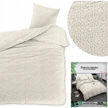 Povlečení Povlečení 140x200 BAVLNĚNÉ Saténové KOMPLET 2ks Povlak 70x80 Maria