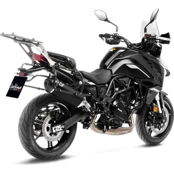 Motodíl Výfuk Benelli TRK 702, 702X (23-24) LeoVince LV-14 Black