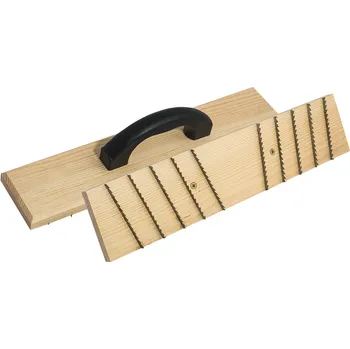 Zednické hladítko Dehco Škrabák na porobeton Festa (450x95 mm) Typ: Černé madlo