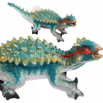 SBĚRATELSKÁ REALISTICKÁ FIGURKA ANKYLOSAURUS dinosaurus 21 cm