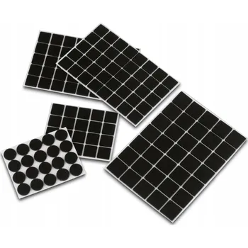 Podložka pod nábytek Samolepicí FILCOVÉ PODLOŽKY pod nábytek židle stůl 155ks VELKÁ SADA