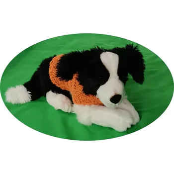 Obleček pro psa Lucido | Ručně pletený svetr pro pejska oranžový SV001