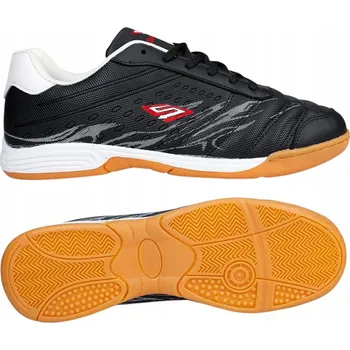 Pánská sálová obuv Pánské sálové kopačky na halu černé tréninkové boty do tělocvičny velikost 45