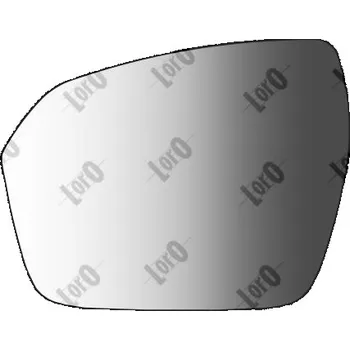 Autosklo Sklo do zrcátka, vnější zrcátko ABAKUS 2117G01